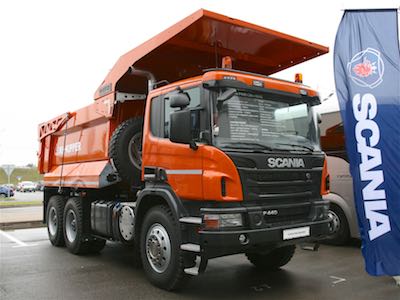 Шесть карьерных самосвалов Scania будут работать на крупнейшем в мире месторождении брусита