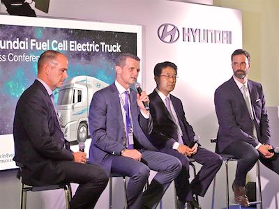 Hyundai Motor и H2 Energy обеспечат ввод в коммерческую эксплуатацию первого в мире парка грузовиков на водородном топливе
