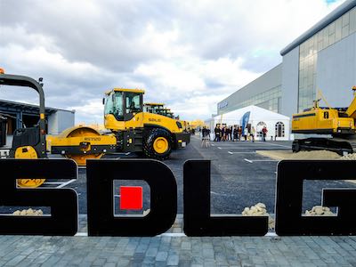 Первый конкурс Excavator Challenge в рамках TOP DRIVER SDLG прошел на выставке «Дорога 2018» в Казани