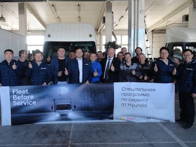 Корейские и российские специалисты Hyundai Truck and Bus провели осеннюю кампанию Before Service