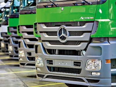 Партнер грузовой техники Mercedes-Benz в списке лучших «РБК»