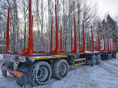 90-тонный автопоезд МАЗ-МАН для Восточной Сибири
