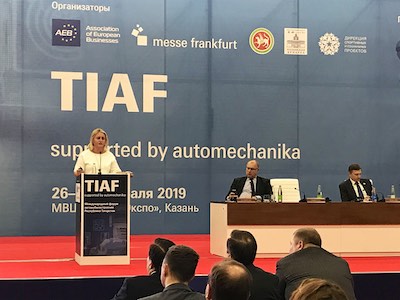 Участие «ДК РУС» в международном форуме  TIAF supported by Automechanika Moscow