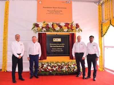JCB строит новый завод в Индии