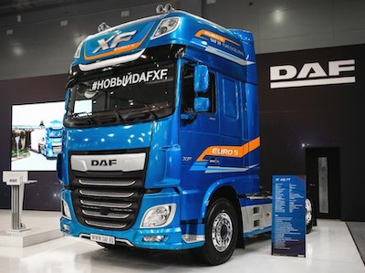 Новые грузовики DAF серий CF и XF Евро-5 на выставке Comtrans 2019