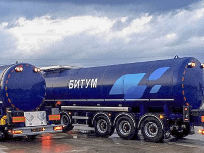 Завод «Бонум» представил 28-тонный битумовоз с новой колесной формулой