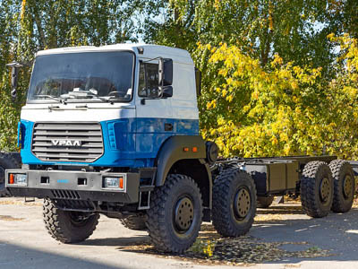 Автозавод «Урал» запустил в серию новый автомобиль повышенной грузоподъемности
