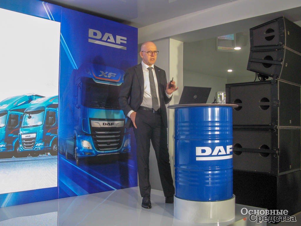 Ари Хендрикс, глава представительства DAF Trucks Rus 