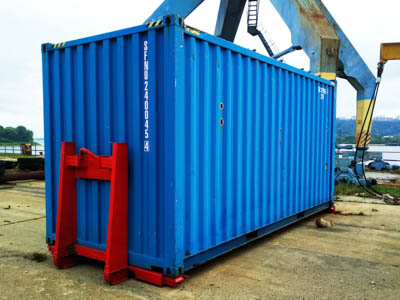 Готовое решение KROMANN для перевозки морских контейнеров на мультилифтах