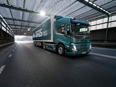 Компания DFDS довела свой рекордный заказ до 125 электрогрузовиков Volvo