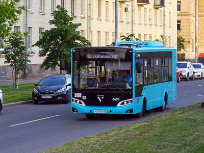 Новые автобусы 4298 Volgabus в Санкт-Петербурге