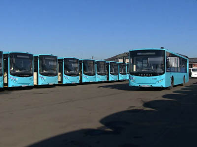«Волгабас Групп» завершила поставку 390 газомоторных автобусов в Санкт-Петербург
