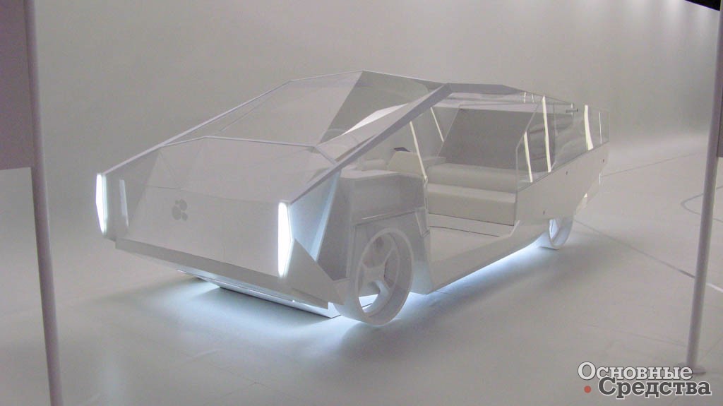 Макет Беспилотного автомобиля будущего