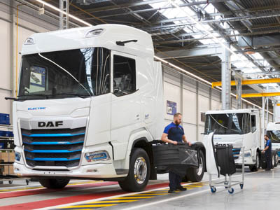 Официально открыт новый завод по сборке электрических грузовиков DAF
