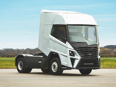 Водородно-электрический грузовик компании Hydrogen Vehicle Systems