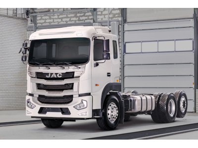 20-тонный JAC N200 с третьей поворотной осью