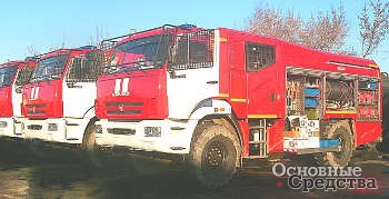 пожарные автомобили, КАМАЗ, HIROMAX, Казахстан