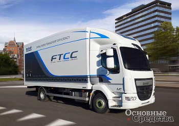 DAF, шасси будущего, FTCC, Future Truck Chassis Concept