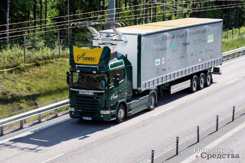 Scania выступила поставщиком электрических грузовых автомобилей