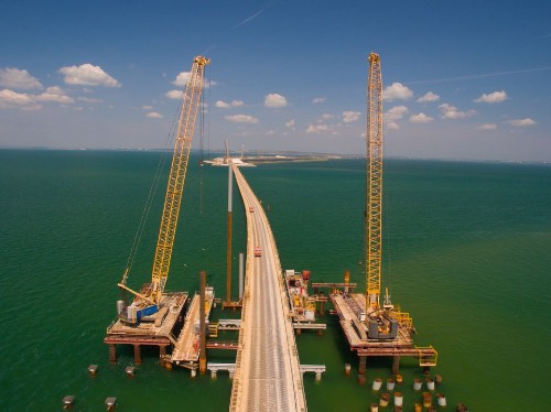 Утверждена итоговая стоимость строительства моста в Крым с учетом графика строительства