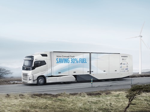 Шины Continental для концептуального грузовика Volvo Concept Truck: экономично и экологично