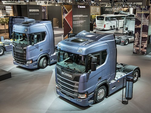 Scania серии S признана «Международным грузовым автомобилем 2017 года»