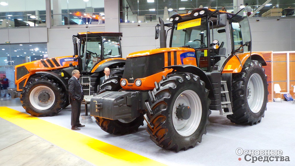 Модернизированные тракторы Terrion AMT7360 и AMT5280 