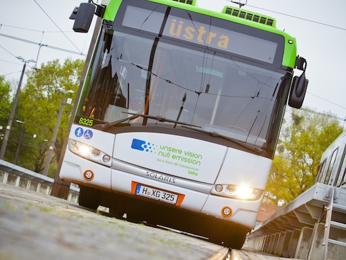 Компания üstra увеличивает автопарк в Ганновере на 10 автобусов с гибридным приводом Allison H 50 EP